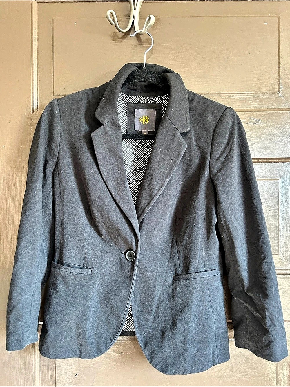 Club Room Women's Blazer Black Size XS